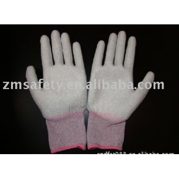 ОУР покрытием ладони Антистатические чистых помещений перчатки